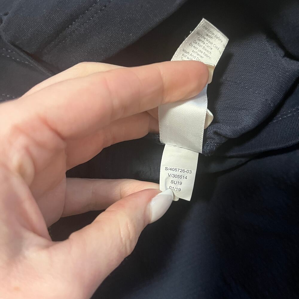 Athleta Trekkie North Dark Blue Gray Pants Size 16 Tall - Picture 4 of 7